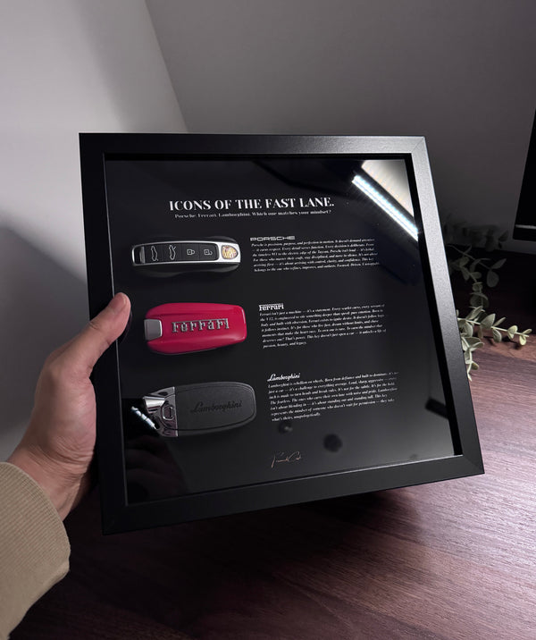 Icons of the Fast Lane Ferrari Porsche Lamborghini Key Frame