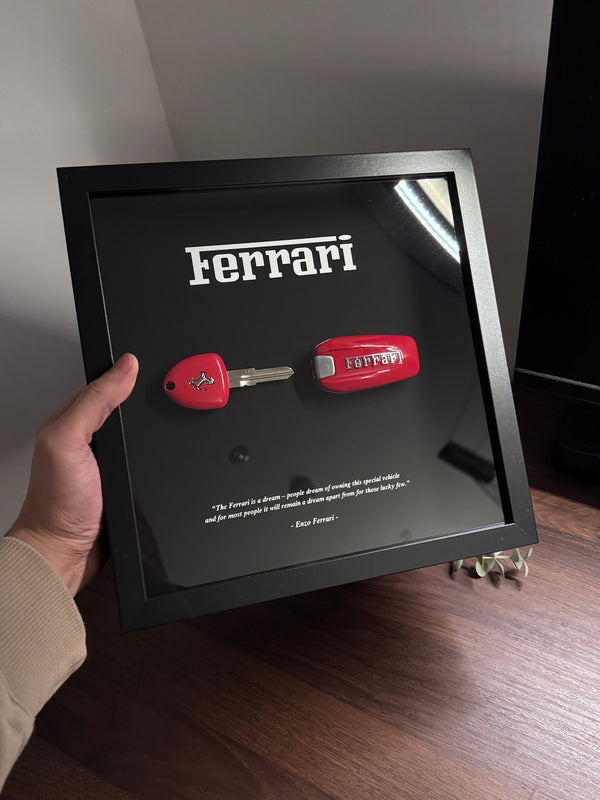 Ferrari Legacy Frame Limited Edition Wall Art
