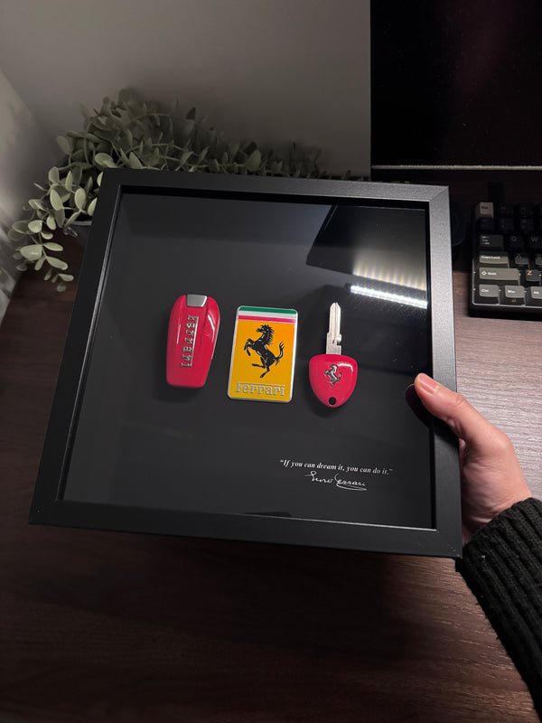 Ferrari keys Frame - Enzo Signature Edition Wall Art