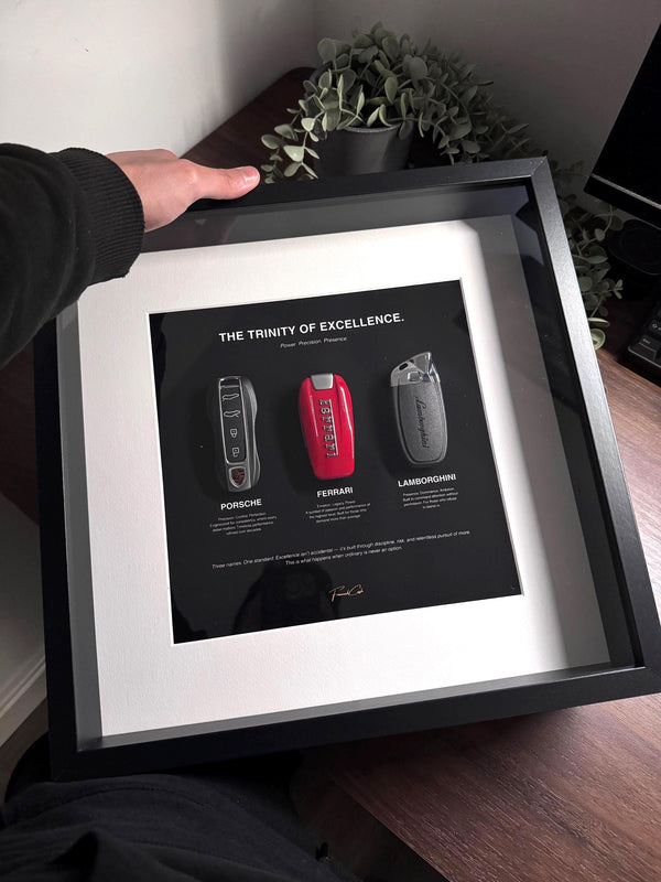The Trinity Of Excellence - Ferrari Porsche Lamborghini Key Frame